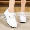 Mom Shoes Spring and Autumn New Casual Soft-soled Medium Sports Shoes Thick-soled Heightening Shoes