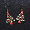 Earrings Christmas Holiday Series Ornaments Christmas Tree Earrings Earrings