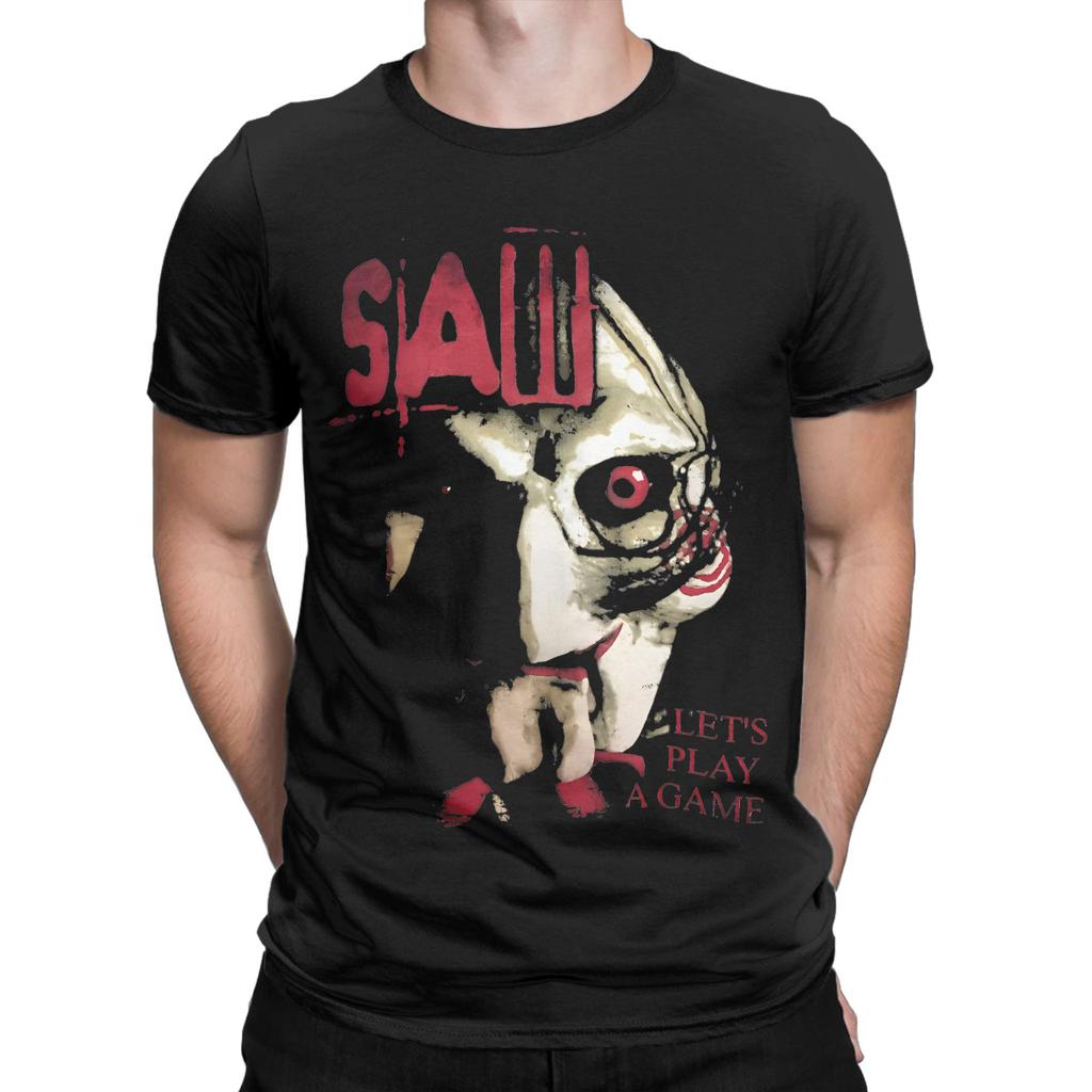 FRIDAY 13TH  TShirt Mens Round Neck Short Sleeve Clothes Jason Voorhees Horror Movies Friday 13th Cotton Summer Clothing