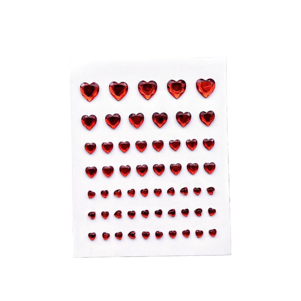 Love Diamond Crystal Stickers for Girls - Handmade DIY Gem Decorations