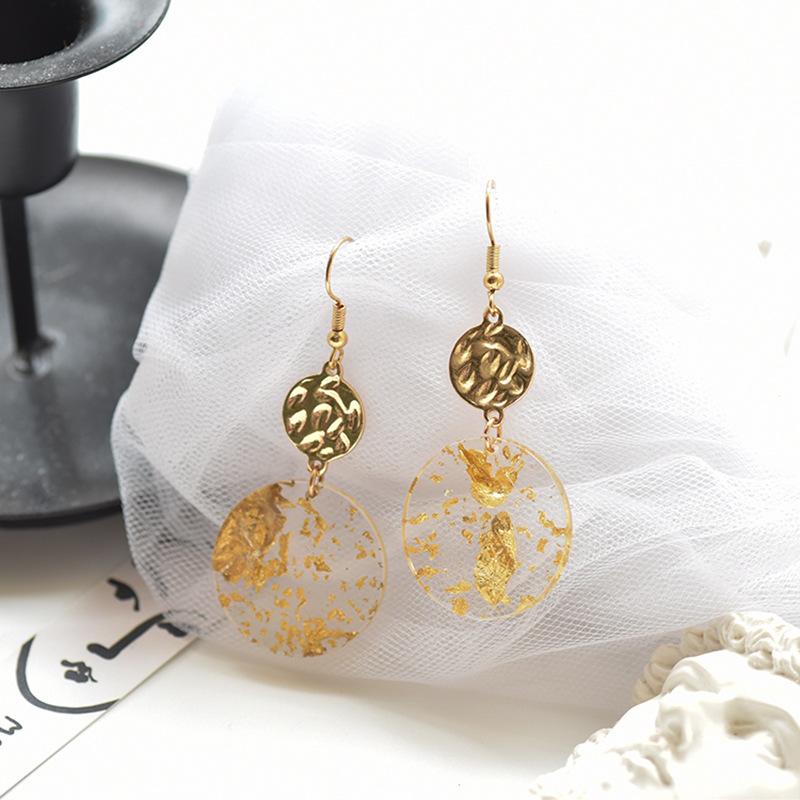 

Круглые винтажные серьги