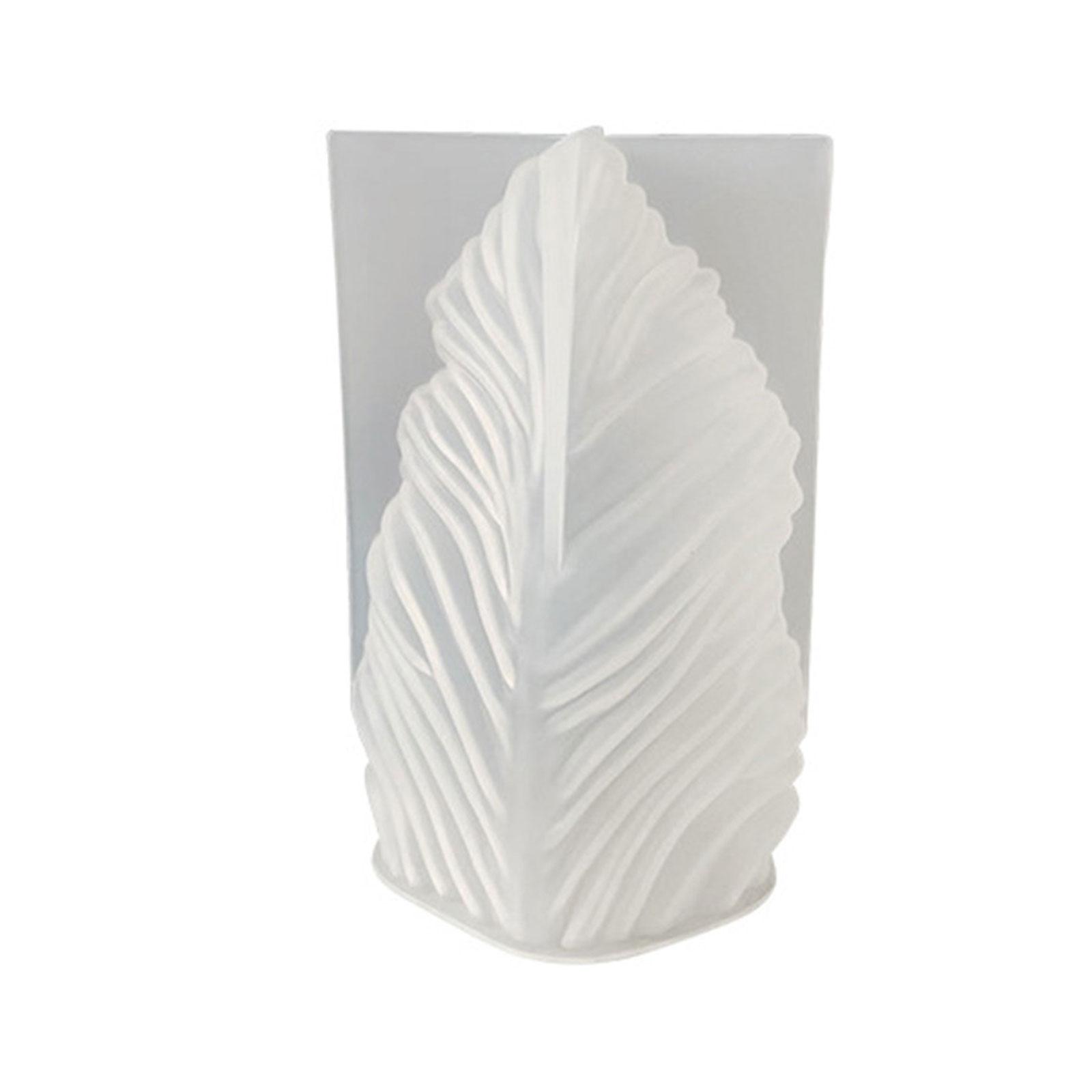 Coral Leaf Shaped Silicone Molds Plaster Silicone Molds for Making Candle Soap Plaster Decoration, Home Decorations