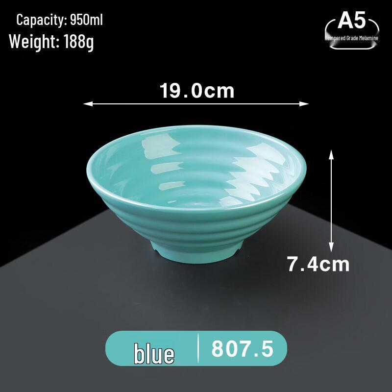 A5 Melamine Imitation Porcelain Ramen & Soup Bowl