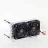 PURSWAVE WT1232S2 Mini Microchannel condenser heat exchanger evaporator with 12V24V220V fan of 120*120mm 1200W nominalcapacity