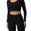 Gym King Womens/Ladies Luxe Scoop Neck Slim Crop T-Shirt