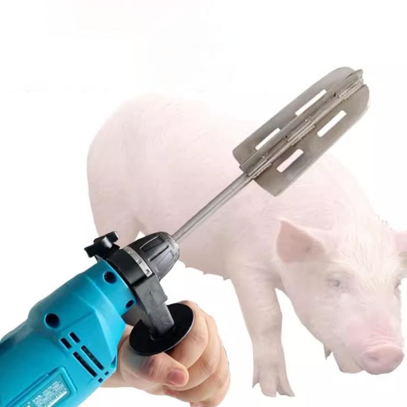 High Efficiency Livestock Dehairing Blade Hair Removal Tool For Electric Drills Stable Iron Pig Scrapers Tool for Pig