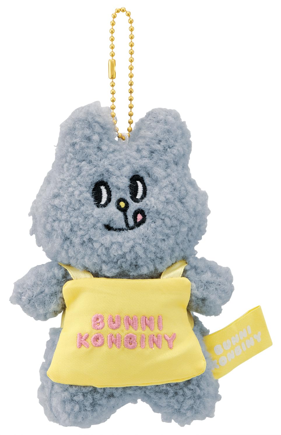 Skater Plush Mascot Keychain Ball Chain Bunny Convenience Store Mame-chan ZNKH1-A