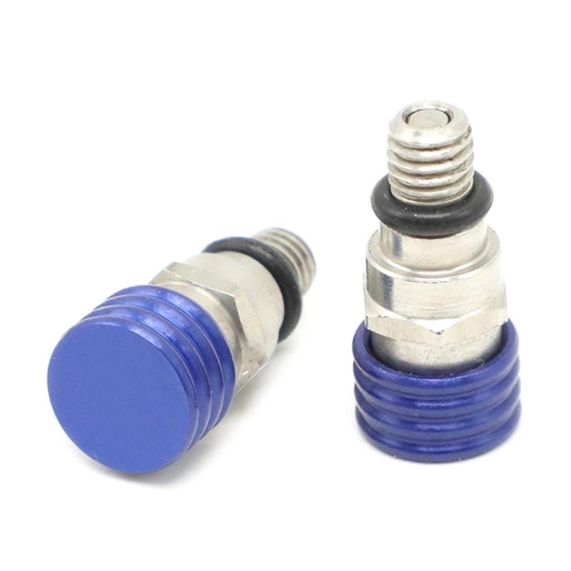 Lot de 2 purgeurs d'air de fourche de 0,8 mm pour soupape de motocross et dirt bike