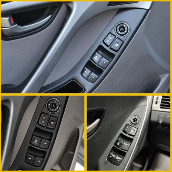 LH Master Door Window Switch Driver For Left 2011-15 Hyundai Elantra 93570-3X000