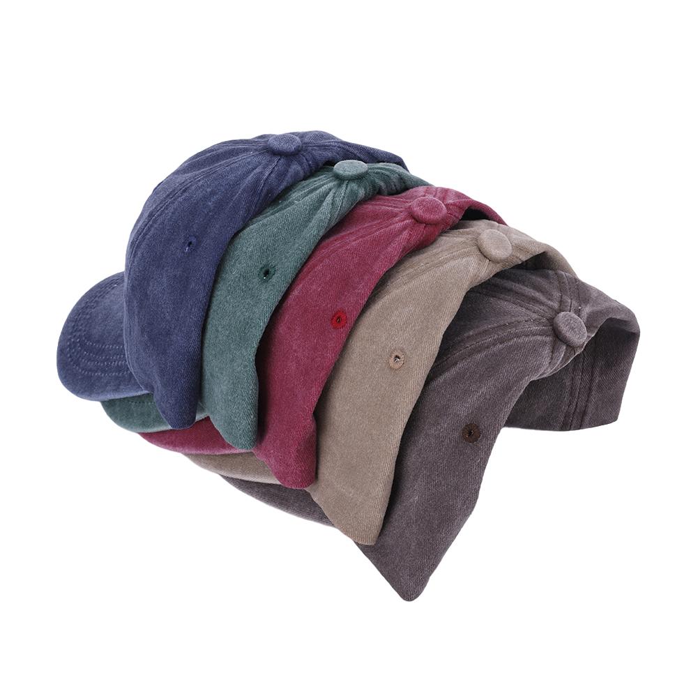Washed Cotton Baseball Cap Vintage Golf Dad Hat Adjustable Cotton Hat Trucker Cap Outdoor Sports Sun Hat for Men Women Unisex
