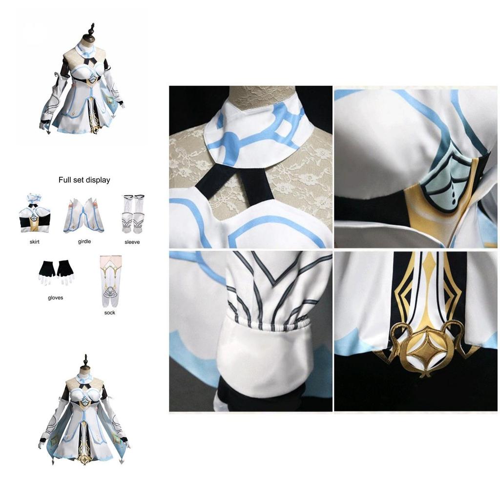 Genshin Impact Lumine Cosplay Costume For Women Perfect For Halloween And Carnival Parties