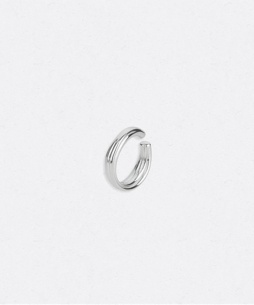 Yune Flow Fold Ear Cuff_[Silver925]
