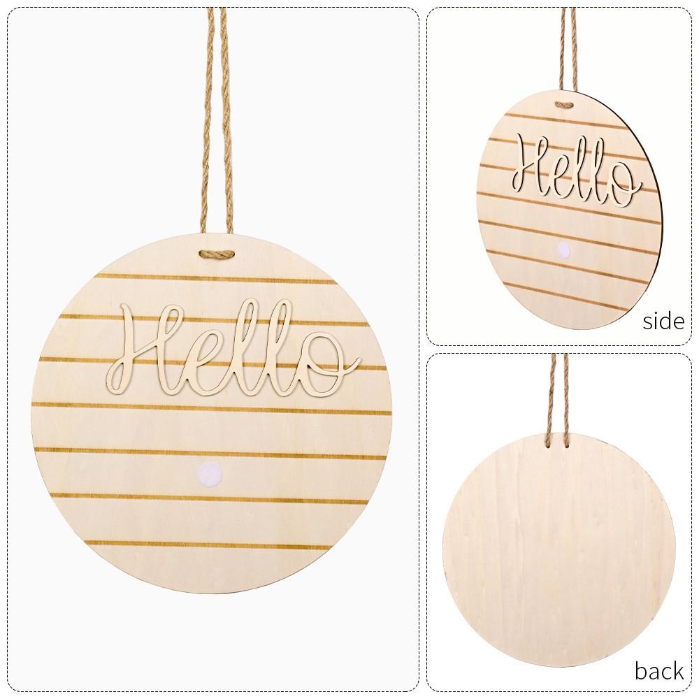 Creative Original Color Door Sign Hanging Ornament For Stylish Home Decoration