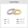 Calvin Klein CK Monogram Women's Silver & Gold Pair Rings