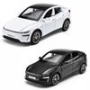 1/32 2025 Model Y SUV Alloy Car Model Diecasts Metal New Energy Vehicles Car Model Simulation Sound and Light Childrens Toy Gift