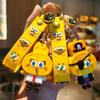 Cartoon Pirate SpongeBob & Patrick Keychain Set - Cute Couple Christmas Gift
