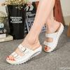 Fashion 2025 Summer Women Wedge Sandals Premium Orthopedic Open Toe Sandals Vintage Anti-slip Leather Casual Female Platform Retro Shoes