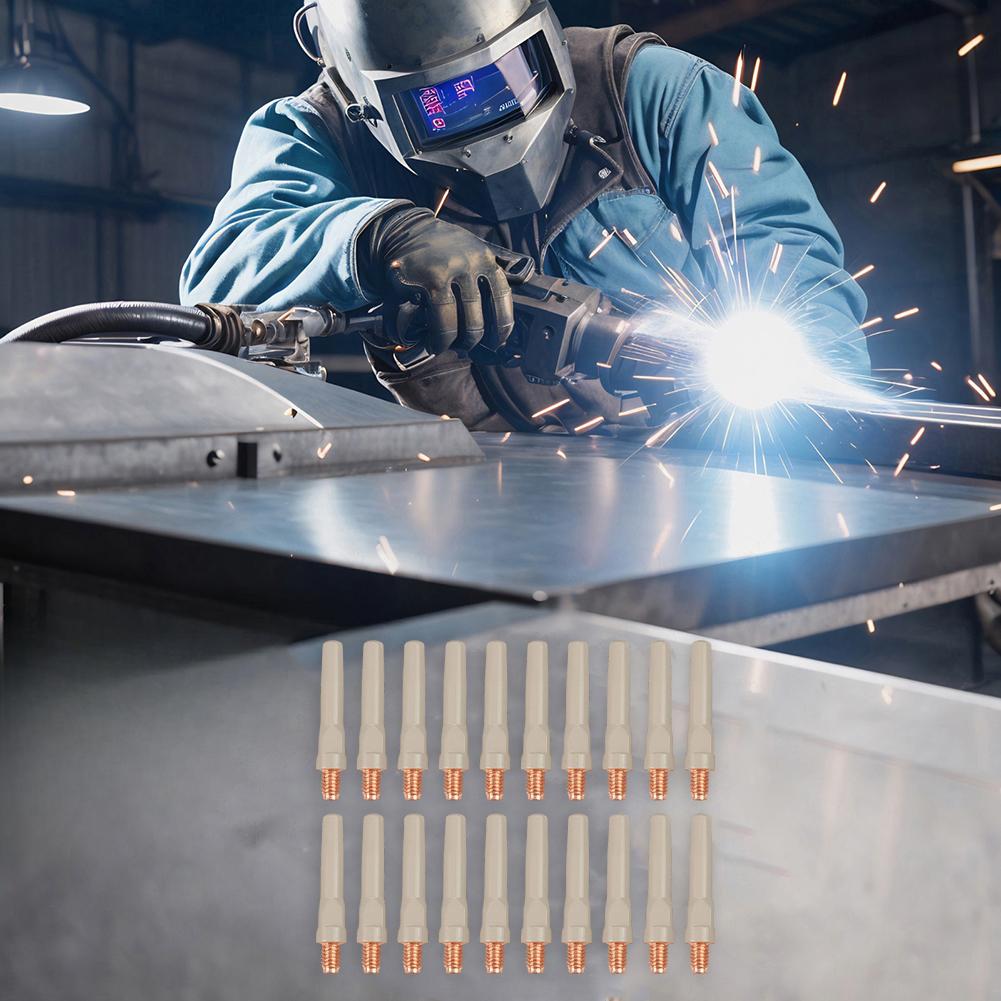20PCS Non-Stick Coating Welding Tips Welding Torch Accessory For 15AK 45*0.8mm Welding Repair Accessories