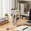 Plastic Material Plastic Pen Holder Oblique Insertion Type Desktop Organizer  Students