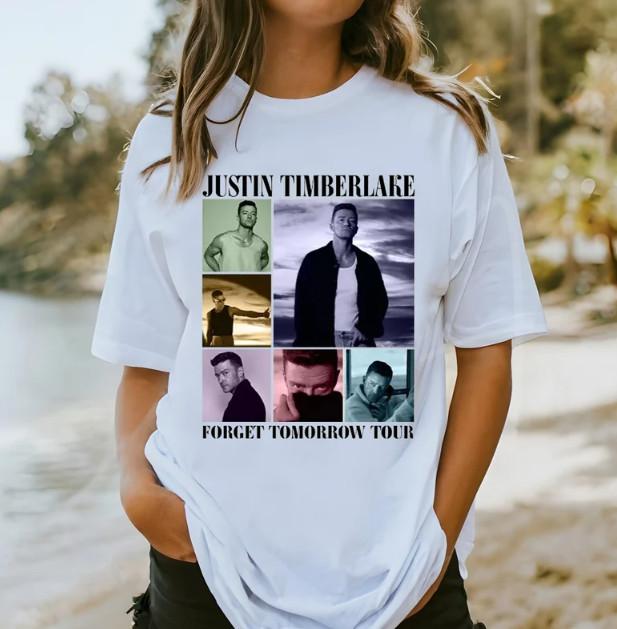 2024 Justin Timberlake Tour Comfort Colors Shirt, Forget Tomorrow World Tour Tee