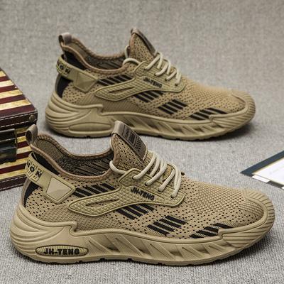 2024 New Men's Mesh Breathable Versatile Casual Shoes Spring Autumn Outdoor Lightweight Shock Absorbing Running and Sports Shoes