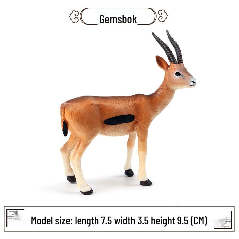 Children's Cognitive Animal Model Toy - Donkey Foal & Zebra Ornament