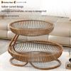 Elegant Melamine Fruit Basket