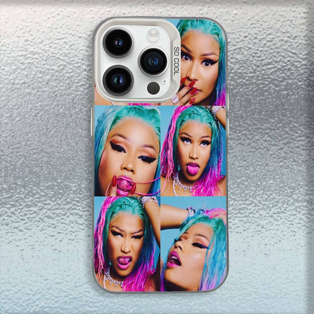 

Pink Friday N-Nicki Minaj Phone Case For iPhone 16,15,14,13,12,11,Mini,Pro,E,MAX White Candy Matte Shockproof Cover iPhone16