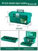 Handheld Plastic Storage Box for Tools: Household, Industrial, and Automotive Use