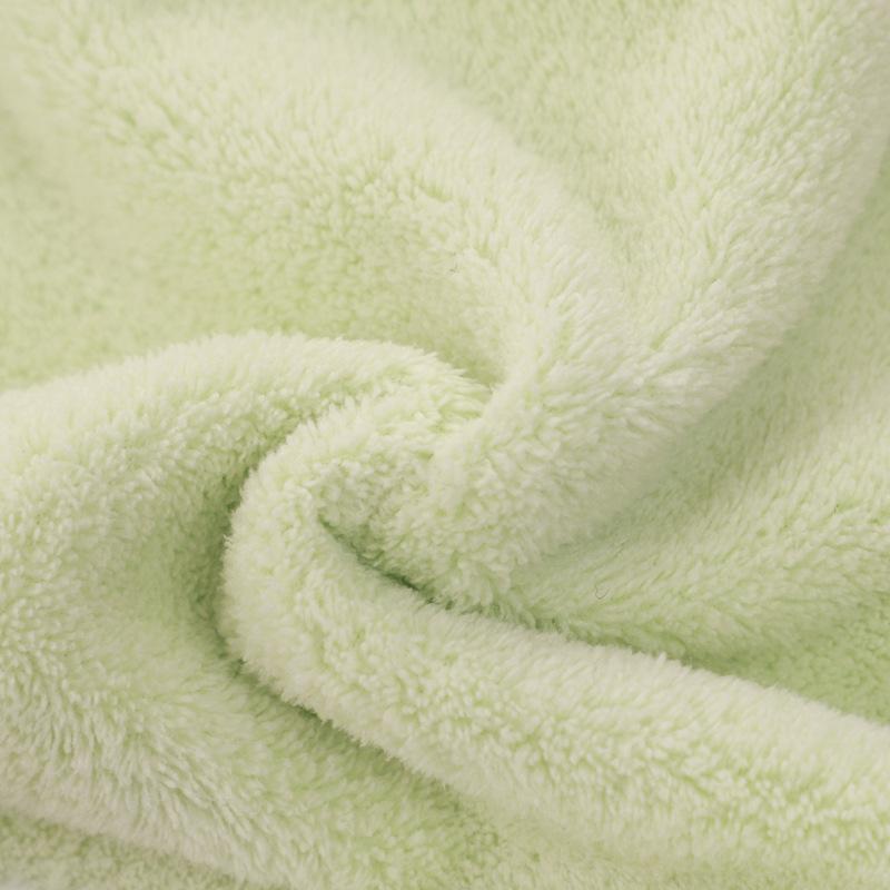 Dry Hair Towel Embroidered Coral Velvet Microfiber Soft Shower Cap Head Wrap Absorbent Fast Dry Ladies Head Towel 26*65cm