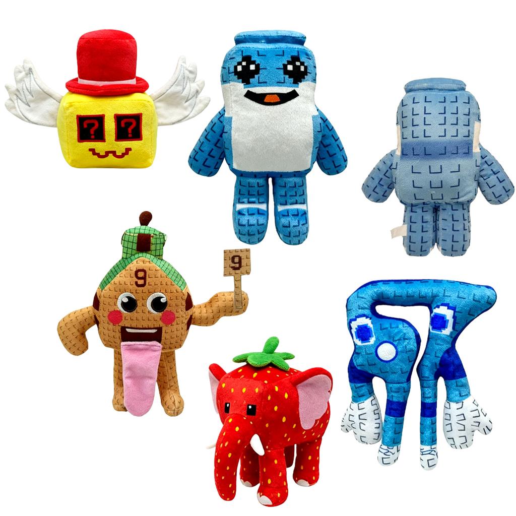 New Cute No. 67 Plush Toy Steal a Brainrot Plush Anime Game No. 67 Blue Plush Toy Peripherals kids Christmas Halloween Gift
