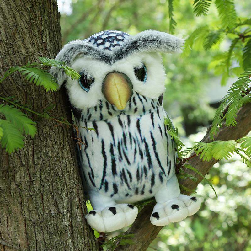 Plush Toy Duo Plushie Cartoon Anime Owl Doll Soft Stuffed Animal Children Birthday Gift Room Decoration