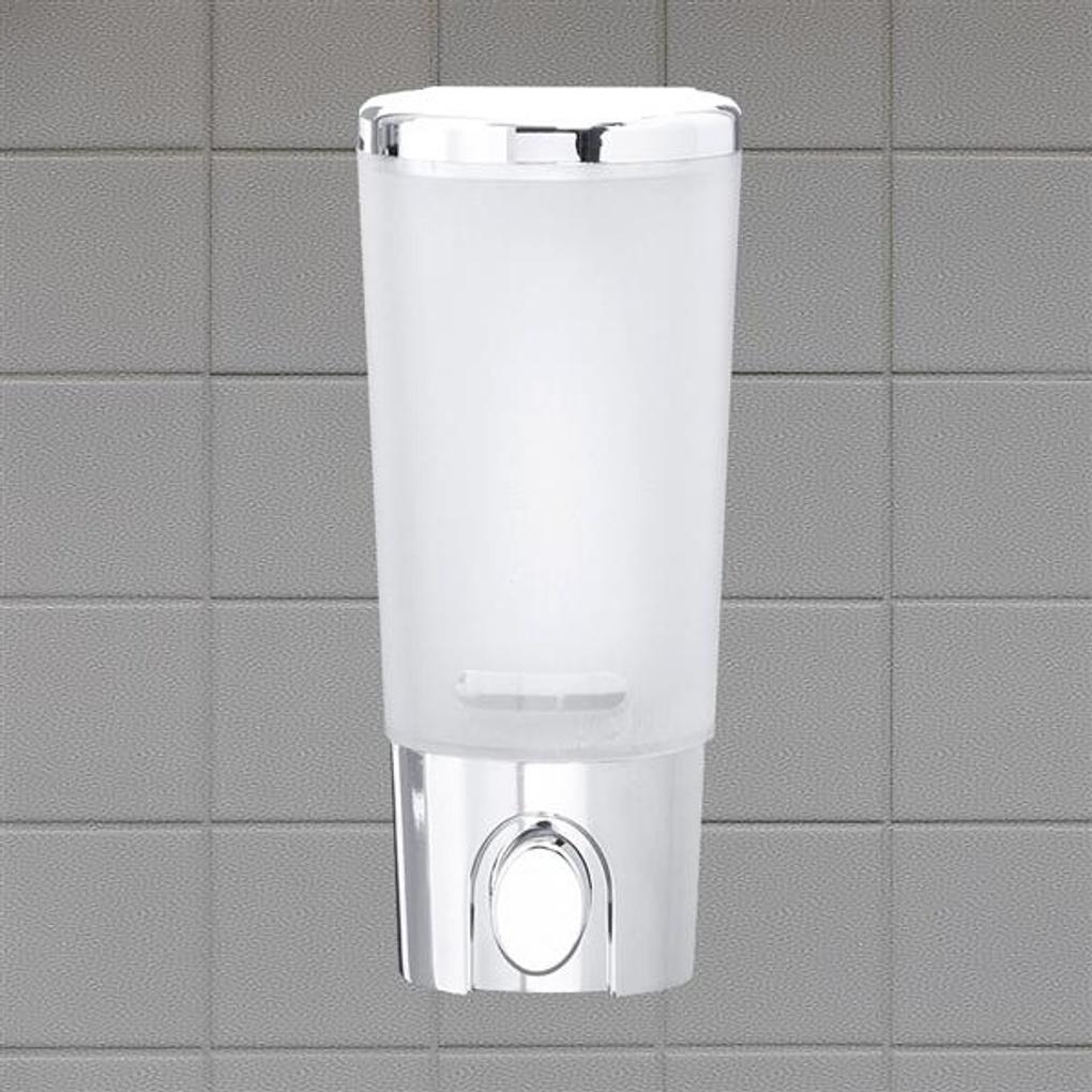 Clean Wash Liquid Soap Dispenser/Silver Bathroom Dispenser