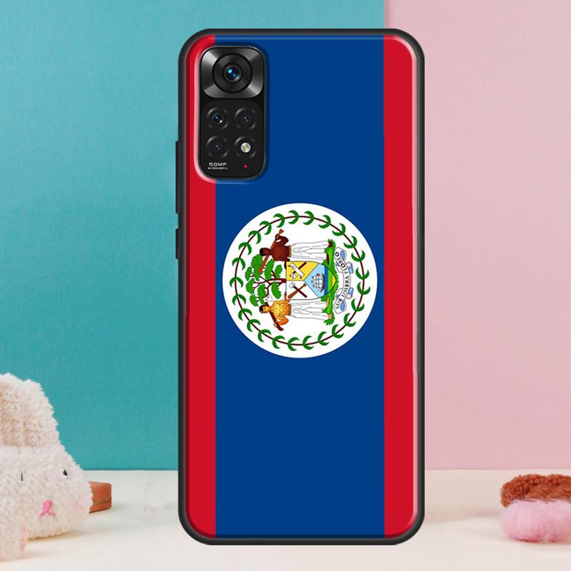 Belizean Flag Case For Xiaomi Redmi Note 14 13 Pro 12 11 9 10 9S 10S 11S 12S Redmi 14C 13C 10C 12C Cover