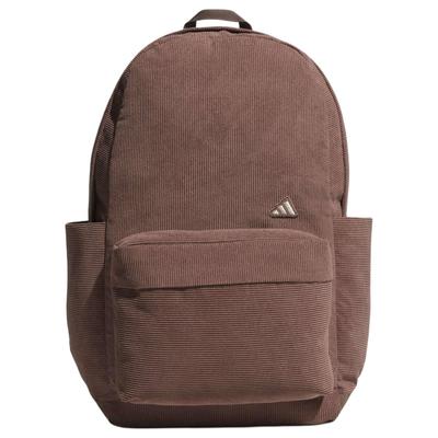 Corduroy Backpack Unisex Stratum Dark Earthy Brown Adidas KE6549