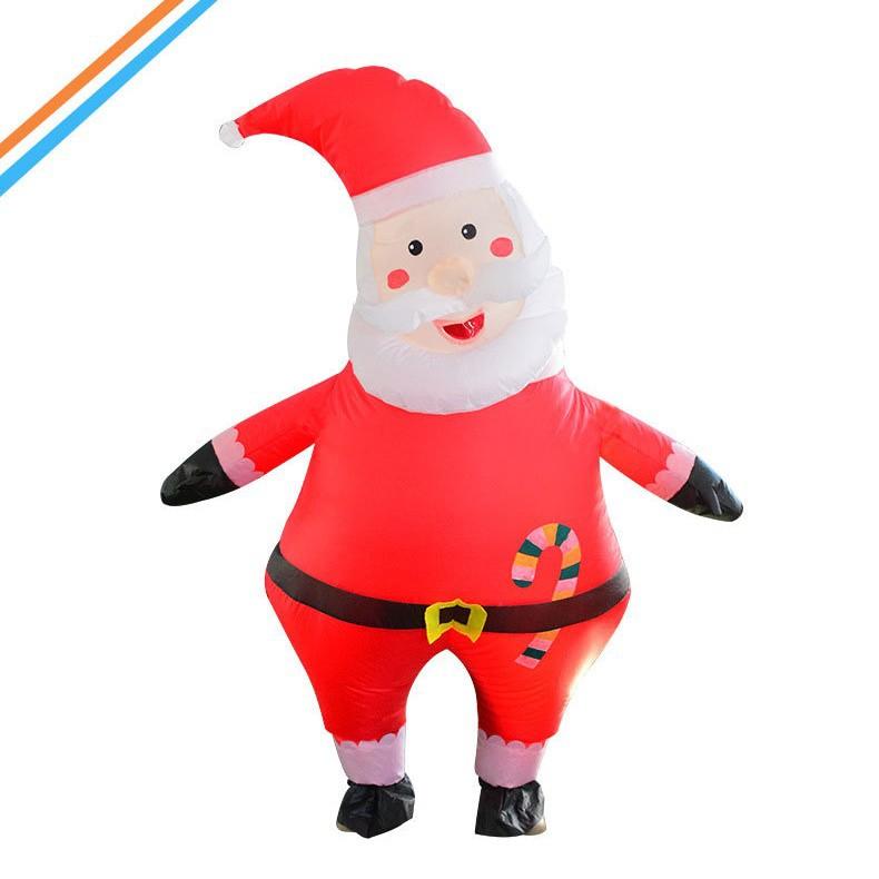 Christmas Elk Gingerbread Man Costume Party Party Atmosphere Props Santa Inflatable Costume