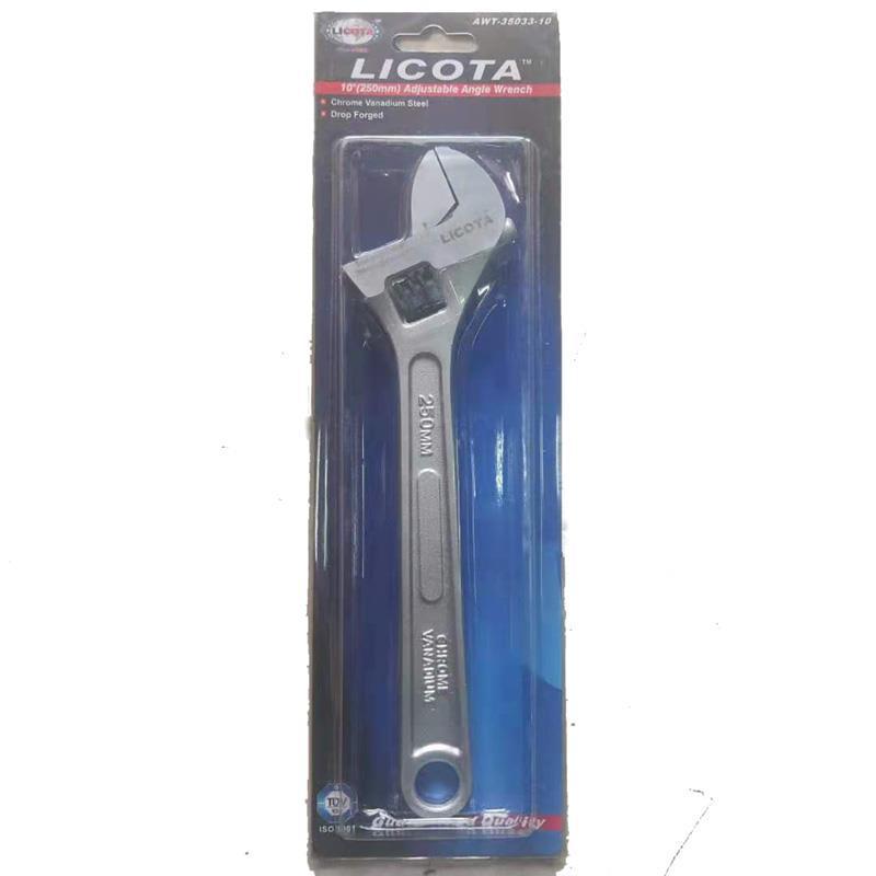 LICOTA USA Metric Adjustable Wrench 4-18 Inch AWT-35033