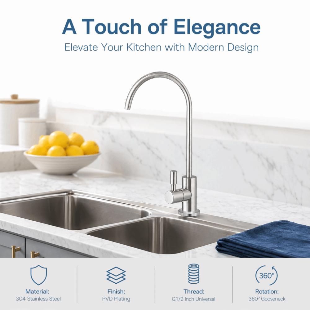 360 Degrees Rotation Water Filter Faucet Reverse Osmosis Faucet  Water Purifiers