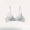 Women's Sexy Thin Front Closure Bra Push Up Slimming Lifting Invisible Seamless Underwire Backless Bra for Small Bust