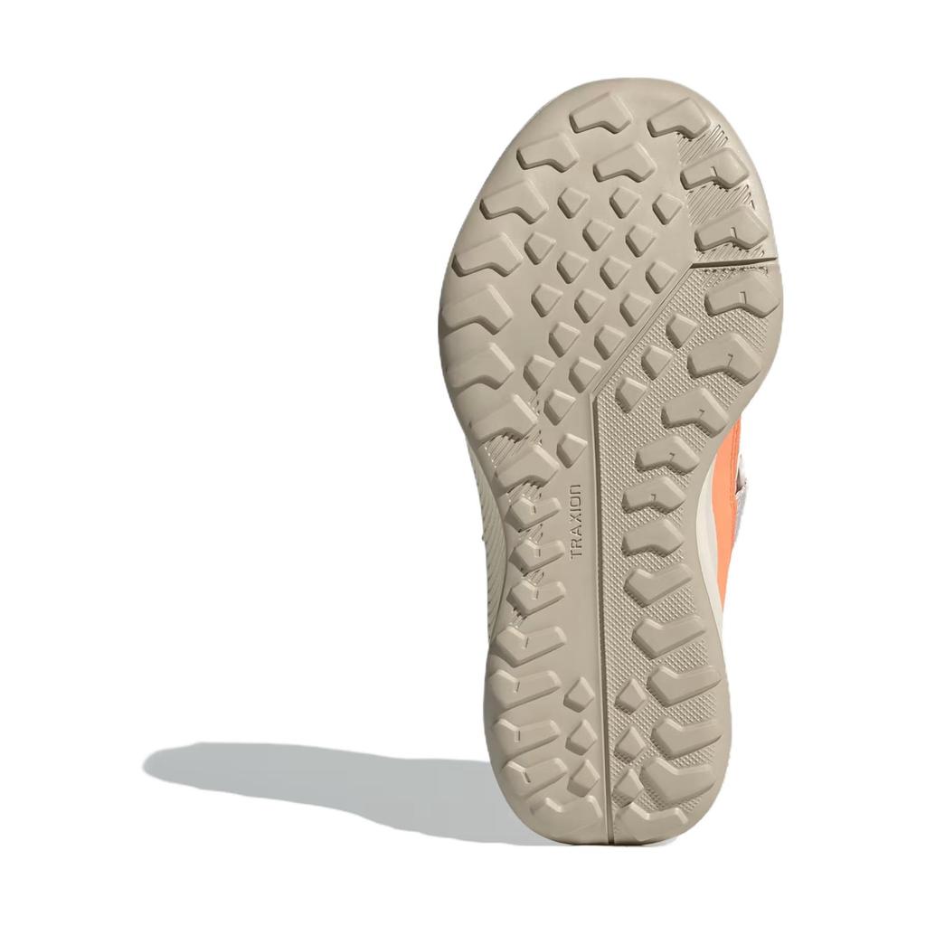 Adidas Terrex Comfortable Soft Durable Breathable Sweat-Absorbing Shock-Absorbing Low-Top Running Shoes Kids Running Shoes Pink Orange IE7627