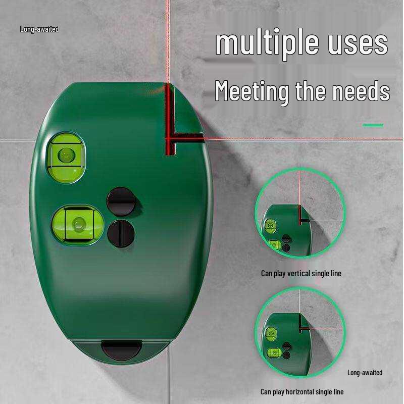 High-Precision Automatic Laser Infrared Right Angle Level Marker