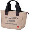 Coq Mini Tote Bag with Cool Lining and Round Available In 4 BG00 [Le Sportif] Pouch, Types, Golf, QQCXJA44, Women's, (Beige)