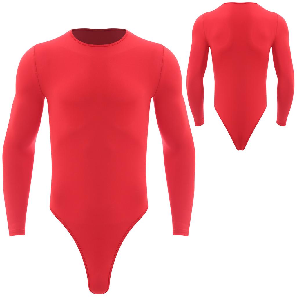 Pánské jednobarevné tílko Zápasnické tílko Trikot Spodní část Košile Běžné Domácí Nosit Pyžamo Spodní prádlo Vysoký střih Kombinézy Tanga