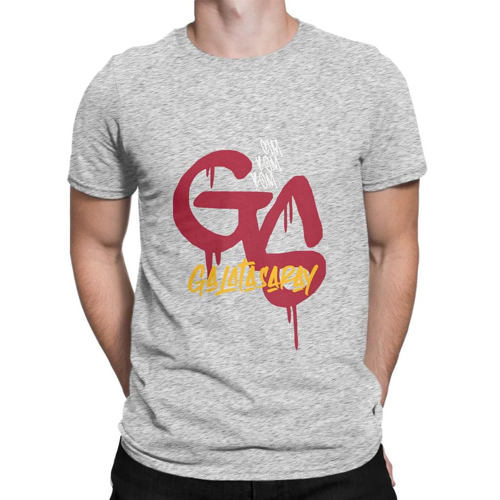 Galatasaray Graffiti Novelty 100 Cotton TShirt Galatasaray Tops Tees For Unisex