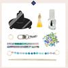 Korea Gat Kit/Make Your Own Traditional Mother of Pearl Keyring Craft Kit-Traditional Najeon Chilgi