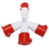 Industrial Plug IP44 Waterproof 1 in 3 Out 4 Pin Multi Sockets Explosion Proof Power Electrical