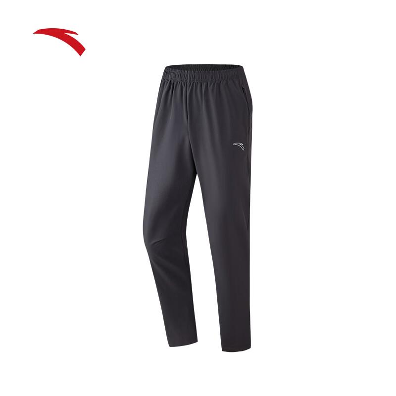 Anta Men's Moisture-Wicking Straight-Leg Sports Pants
