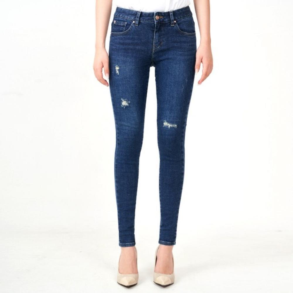 

GueSS GueSS Женские джинсы S Ультра узкие по щиколотку Темно-синие Yl1d1068 dark blue/25