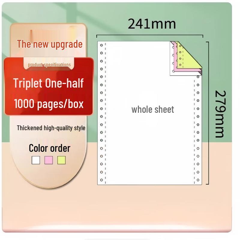 Sanbile Continuous Form Printer Paper