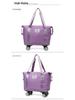 Wheeled Waterproof Travel Bag: Wet/Dry Separation, Large Capacity, Hand-Carry Luggage, Maternity, Business Trip